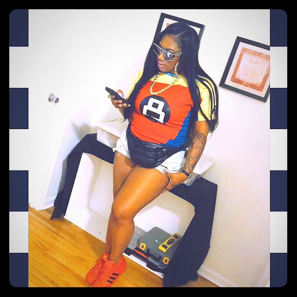 Red leather Alligator Adidas